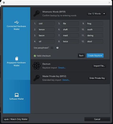 Bitcoin: Error: Can not sign for input #0 with the key 03c3f3495867xxxx
